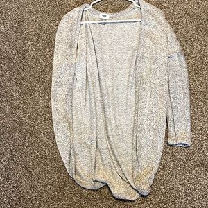 (10-12) Old Navy Cardigan (Light Grey)